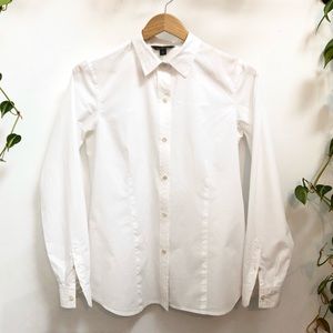 White L.L. Bean Button Down Shirt